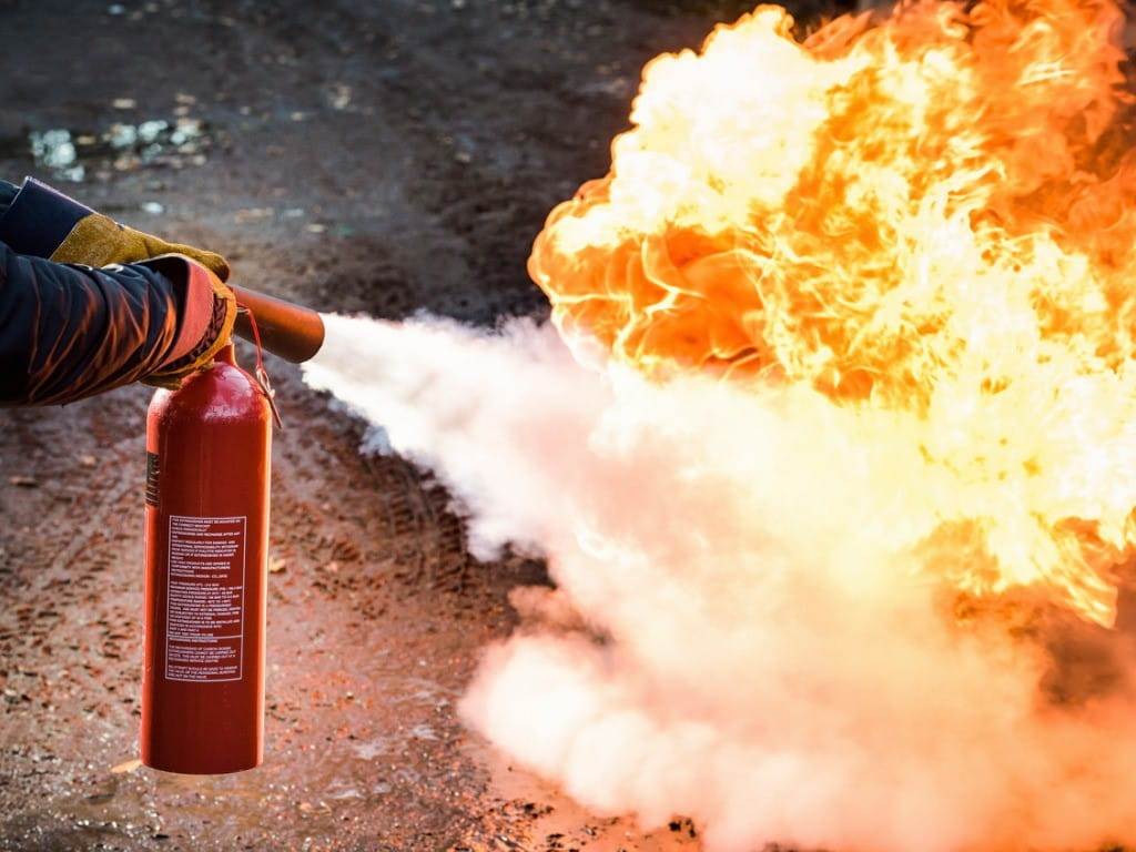 fire extinguisher