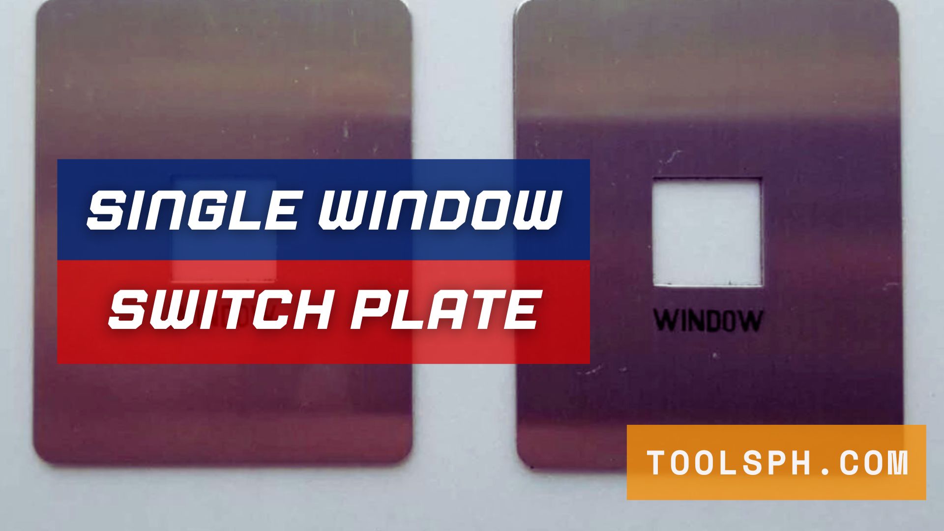 Single-Window-Switch-Plate